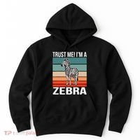 I'm a Zebra Halloween Safari Zoo Zebra Hoodie thumb 0