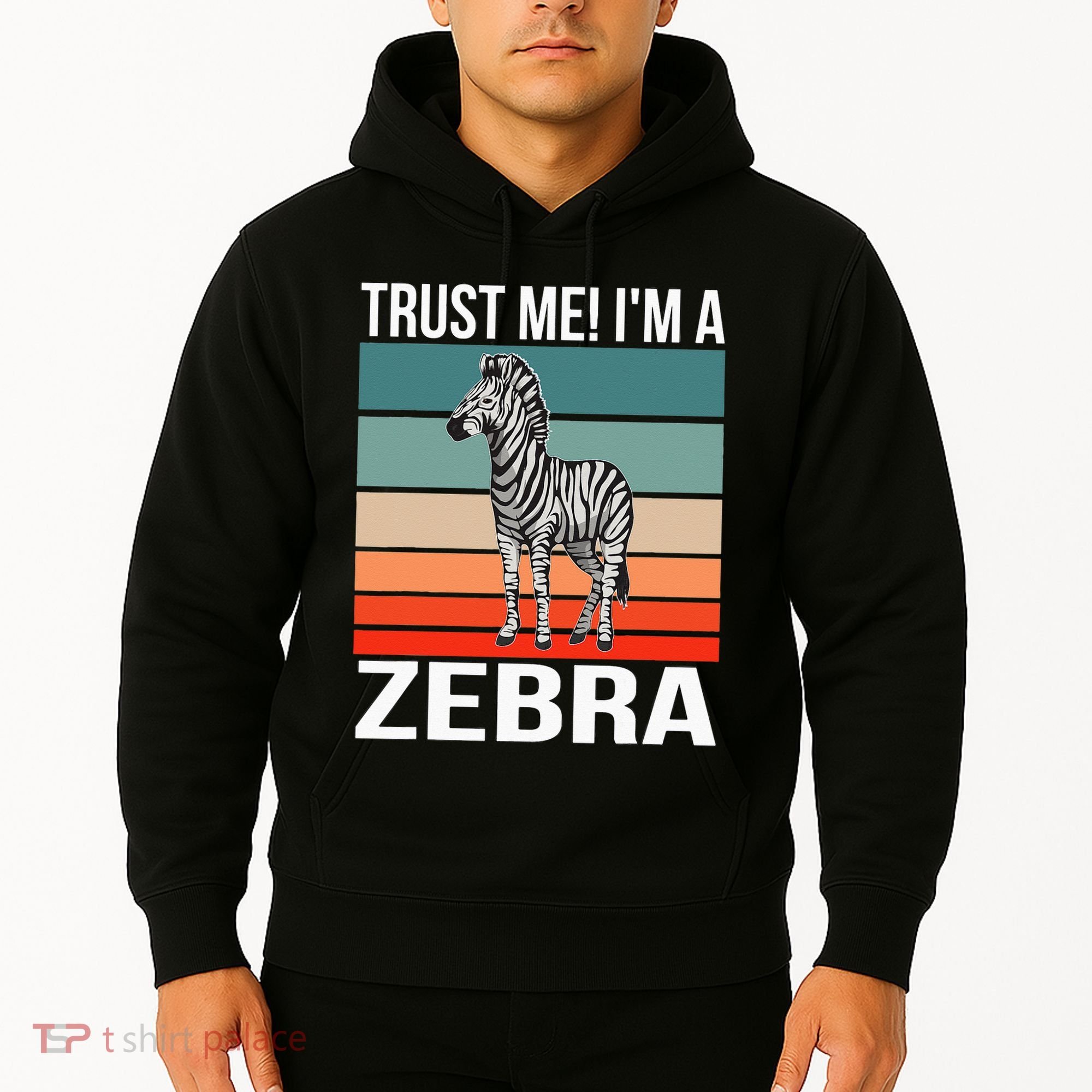 I'm a Zebra Halloween Safari Zoo Zebra Hoodie