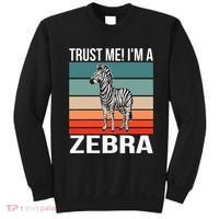 I'm a Zebra Halloween Safari Zoo Zebra Sweatshirt thumb 0