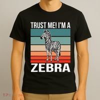 I'm a Zebra Halloween Safari Zoo Zebra T-Shirt thumb 3