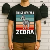 I'm a Zebra Halloween Safari Zoo Zebra T-Shirt thumb 6