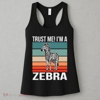 I'm a Zebra Halloween Safari Zoo Zebra Women's Tank Top thumb 3