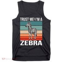 I'm a Zebra Halloween Safari Zoo Zebra Tank Top thumb 0