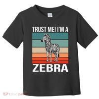 I'm a Zebra Halloween Safari Zoo Zebra Toddler T-Shirt thumb 0