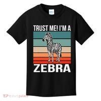 I'm a Zebra Halloween Safari Zoo Zebra Kids T-Shirt thumb 0