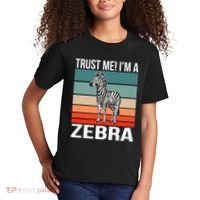 I'm a Zebra Halloween Safari Zoo Zebra Kids T-Shirt thumb 2