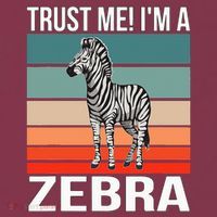I'm a Zebra Halloween Safari Zoo Zebra 16oz Travel Tumbler thumb 2