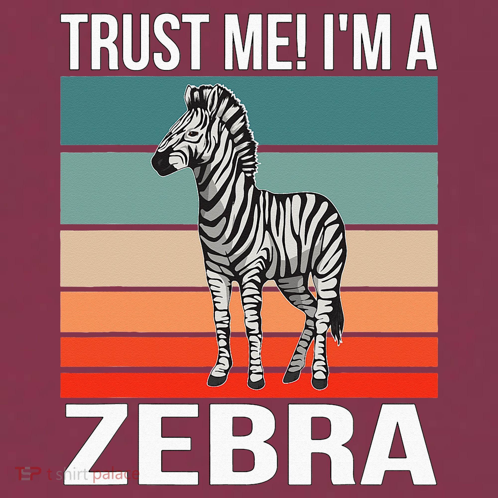 I'm a Zebra Halloween Safari Zoo Zebra 16oz Travel Tumbler