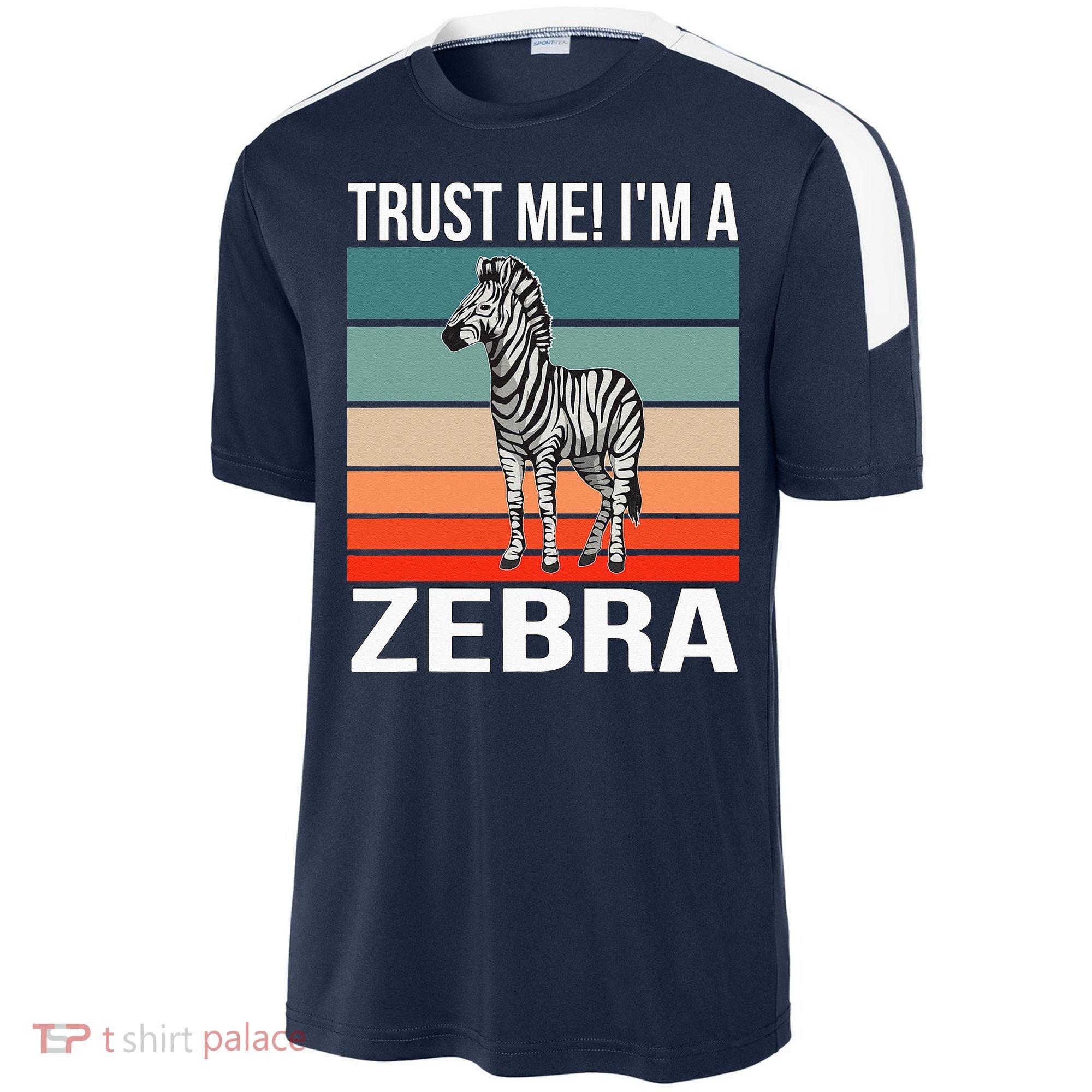 I'm a Zebra Halloween Safari Zoo Zebra Sport-Tek Competitor United Soccer Jersey