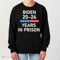 Impeach Biden 2024 Years In Prison Women's Sweatshirt thumb 0