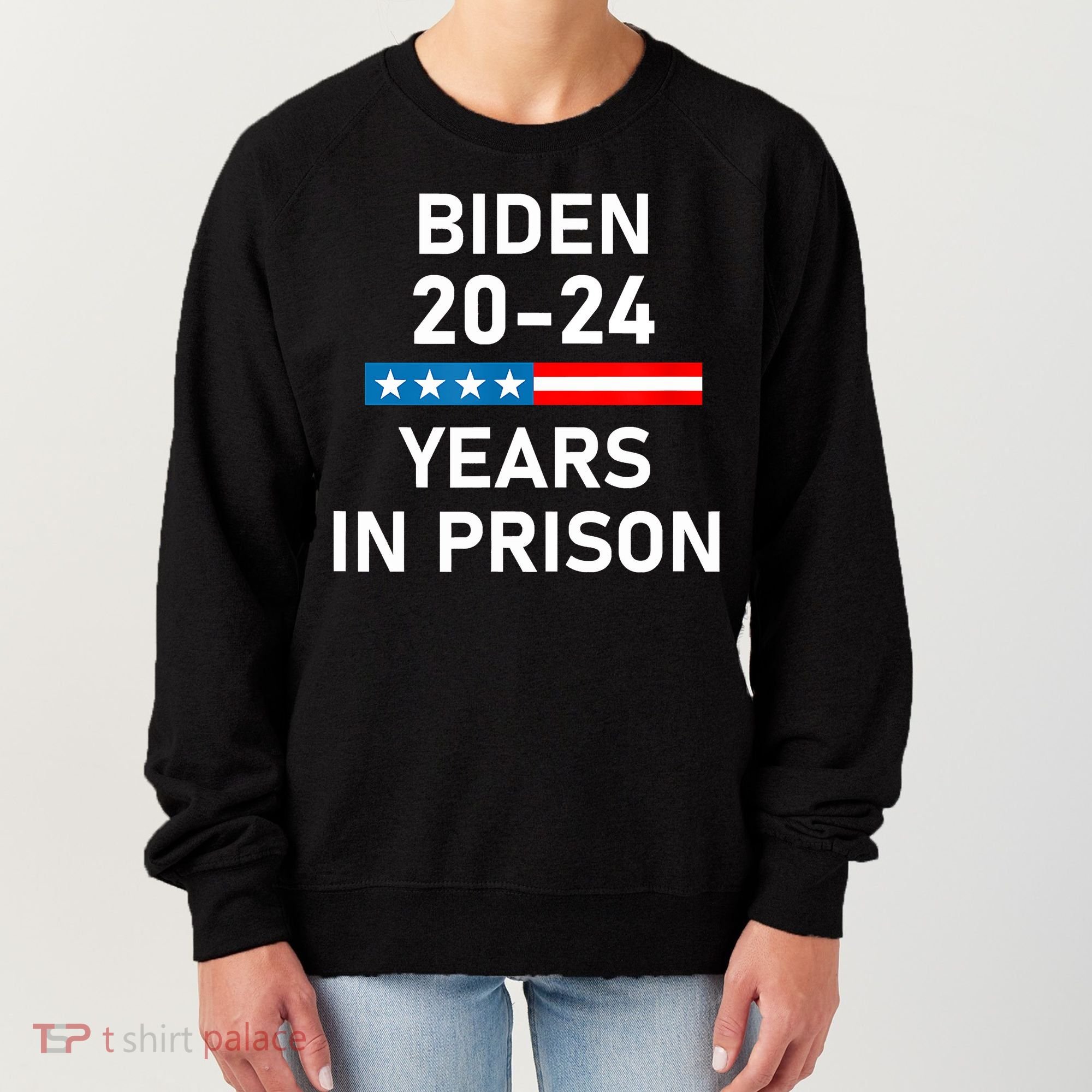 Impeach Biden 2024 Years In Prison Women's Sweatshirt