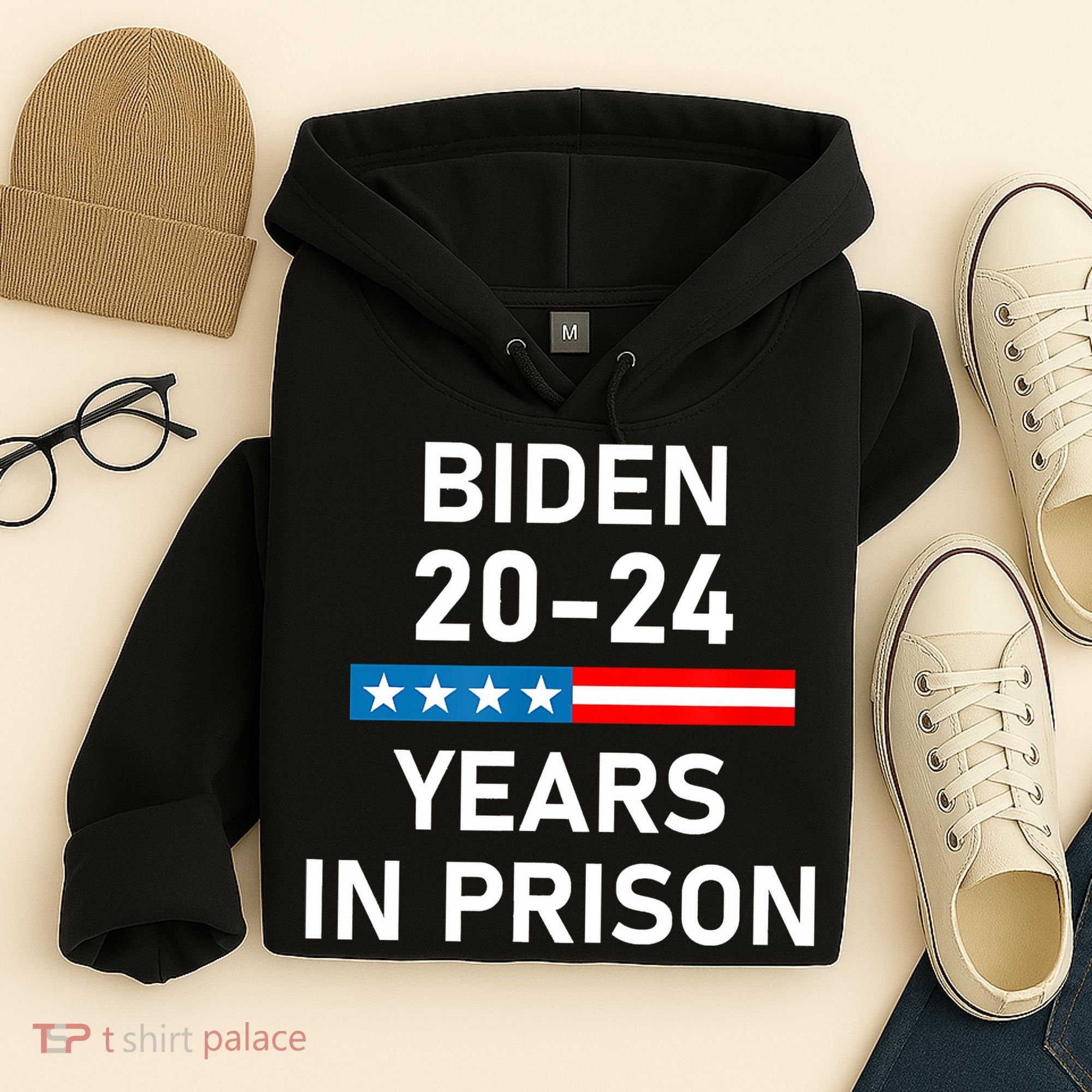Impeach Biden 2024 Years In Prison Hoodie