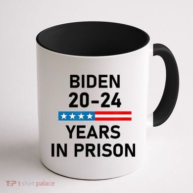 Impeach Biden 2024 Years In Prison Coffee Mug back