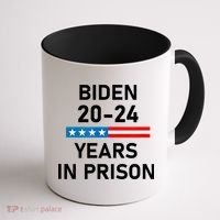 Impeach Biden 2024 Years In Prison Coffee Mug thumb 1