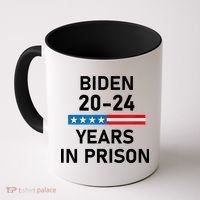 Impeach Biden 2024 Years In Prison Coffee Mug thumb 0