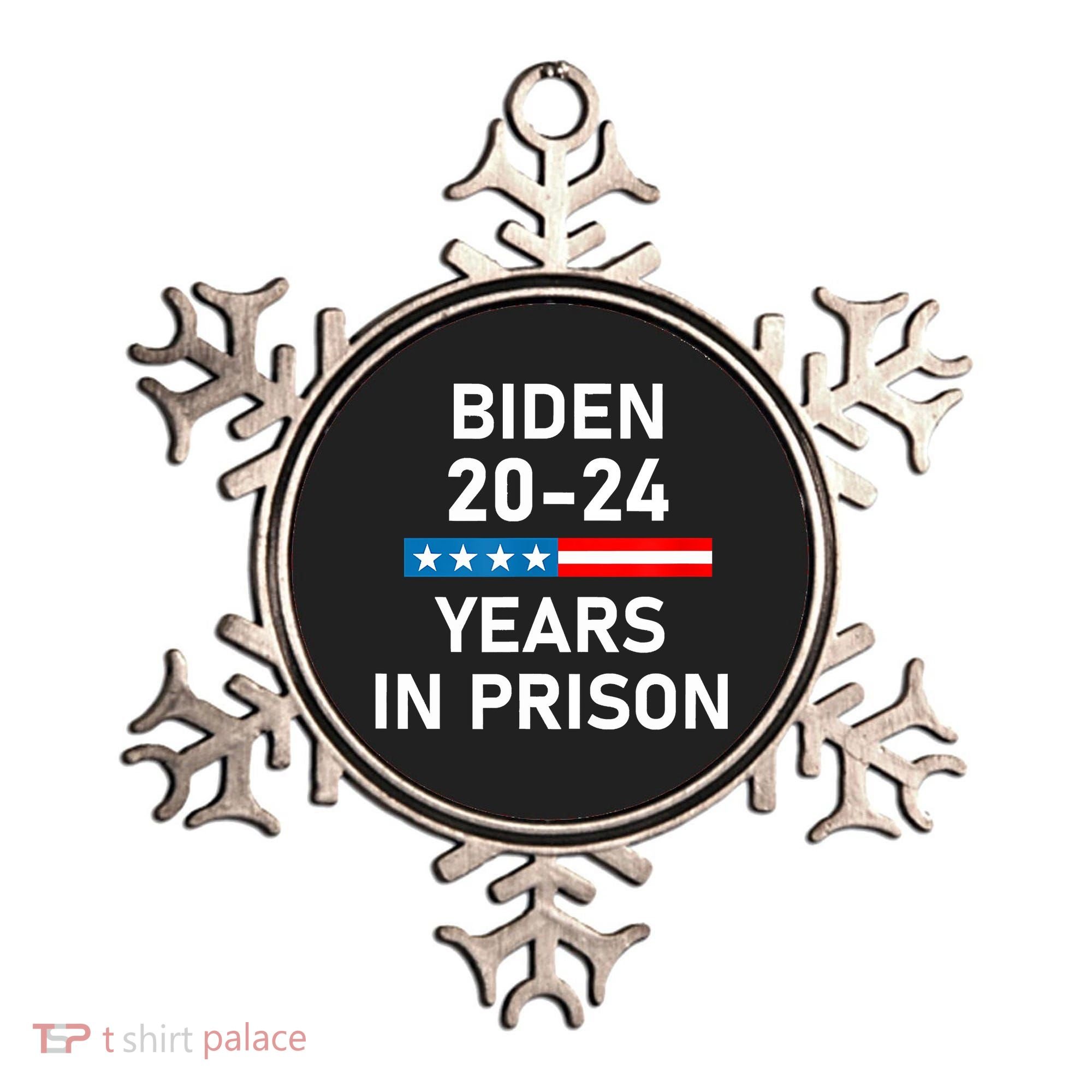 Impeach Biden 2024 Years In Prison Ornament