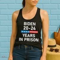 Impeach Biden 2024 Years In Prison Women's Tank Top thumb 2