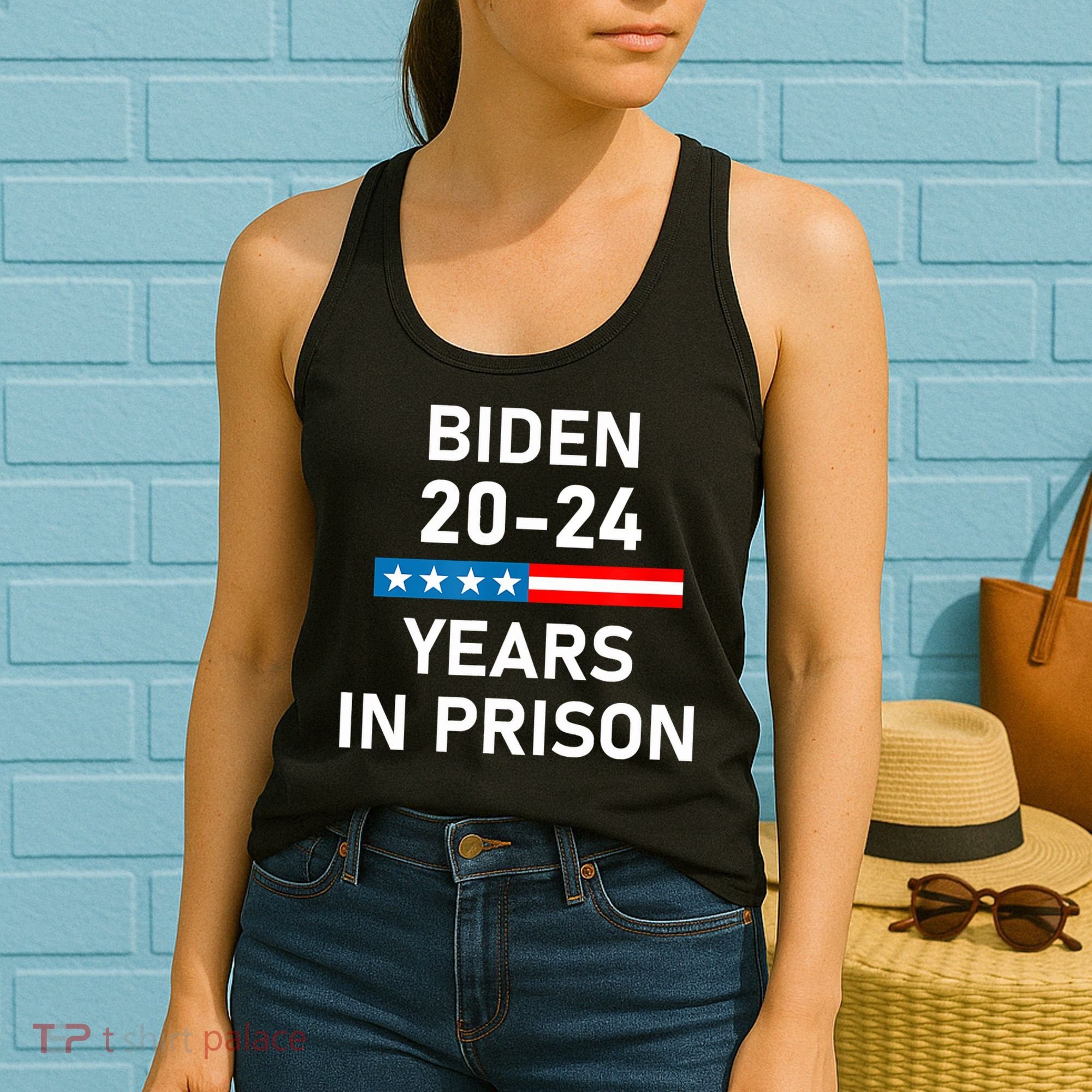 Impeach Biden 2024 Years In Prison Women's Tank Top