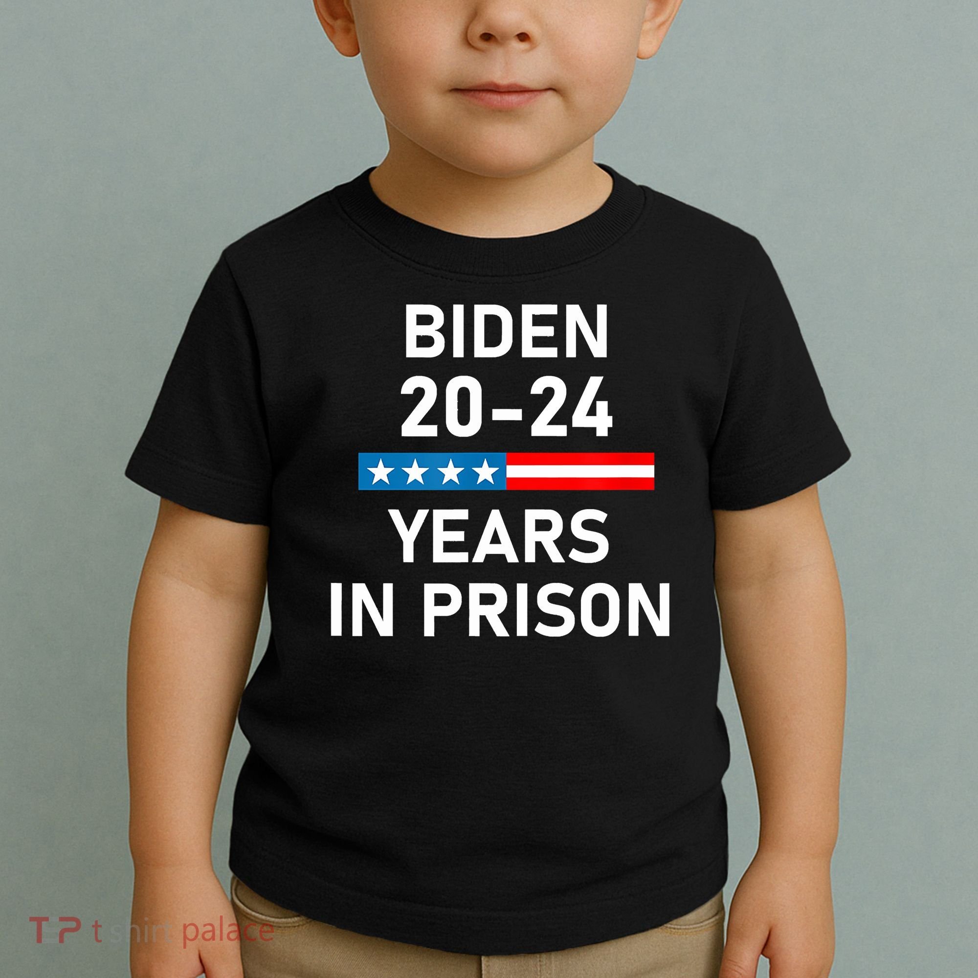 Impeach Biden 2024 Years In Prison Toddler T-Shirt
