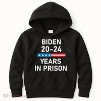 Impeach Biden 2024 Years In Prison Kids Hoodie thumb 0