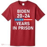 Impeach Biden 2024 Years In Prison T-Shirt thumb 0