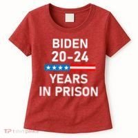 Impeach Biden 2024 Years In Prison Women's T-Shirt thumb 0