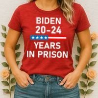 Impeach Biden 2024 Years In Prison Women's T-Shirt thumb 2