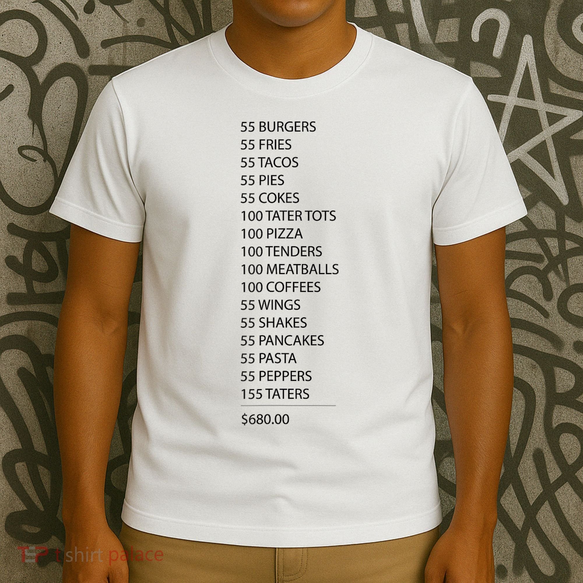 ITYSL Burgers 55 Fries I Think You Should Leave T-Shirt