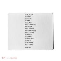 ITYSL Burgers 55 Fries I Think You Should Leave Mousepad thumb 0