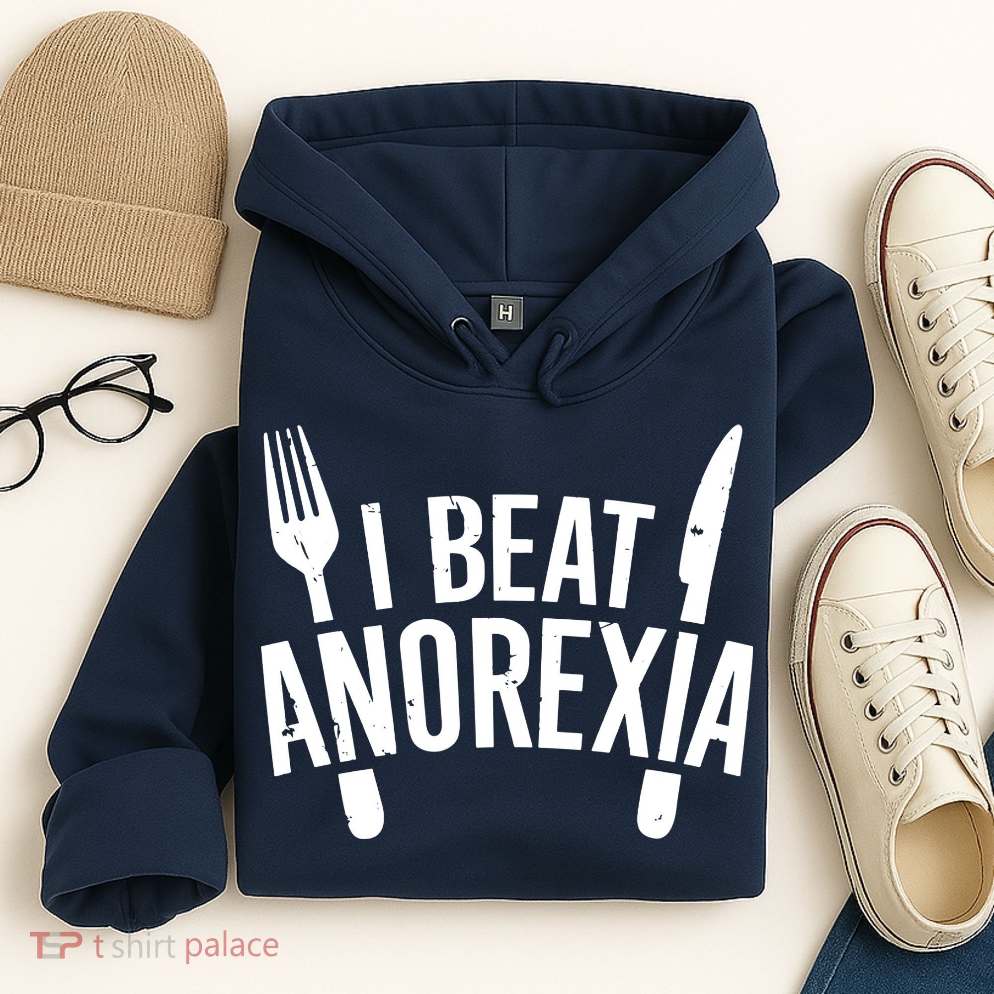 I Beat Anorexia Hoodie