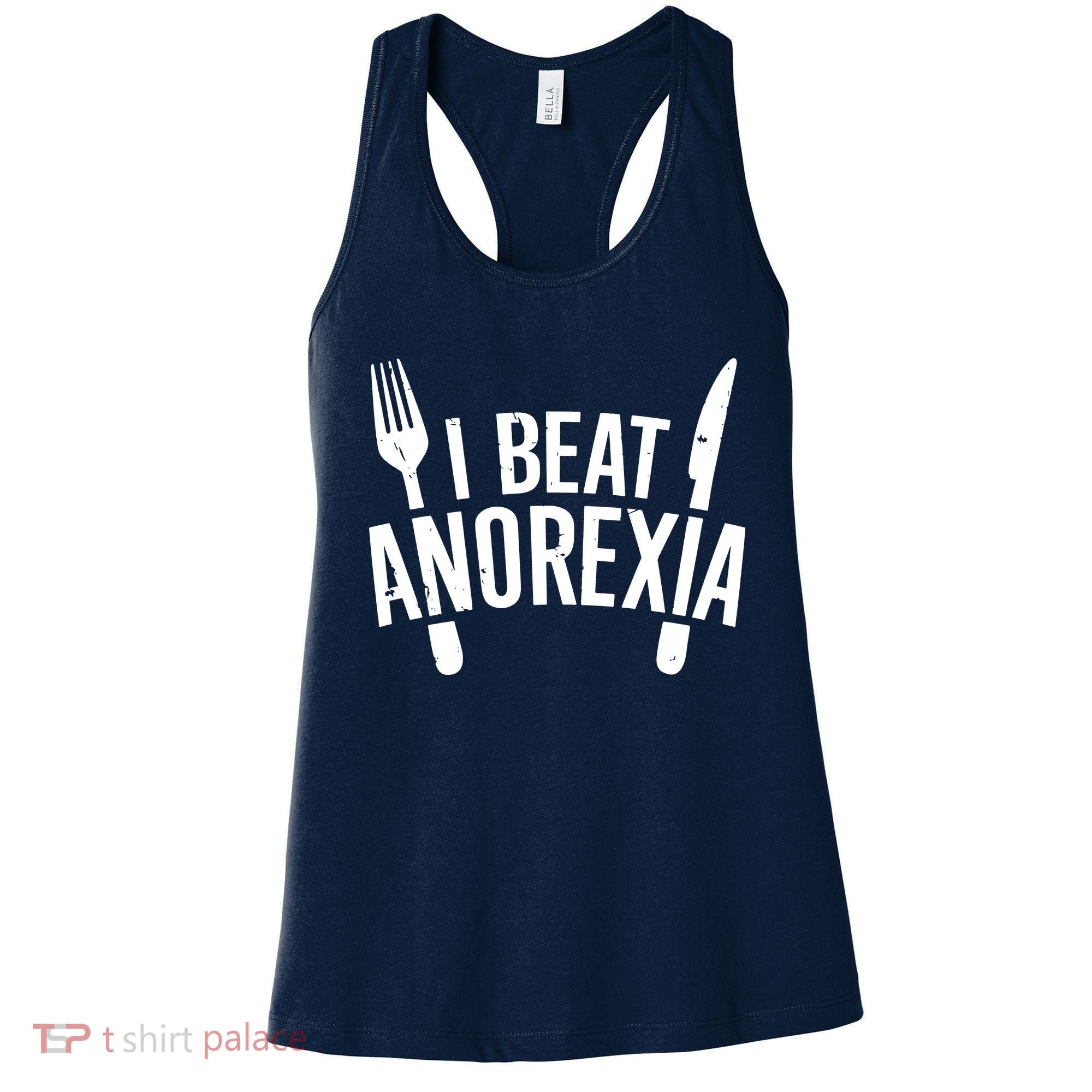 I Beat Anorexia Women's Tank Top