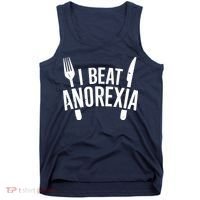 I Beat Anorexia Tank Top thumb 0