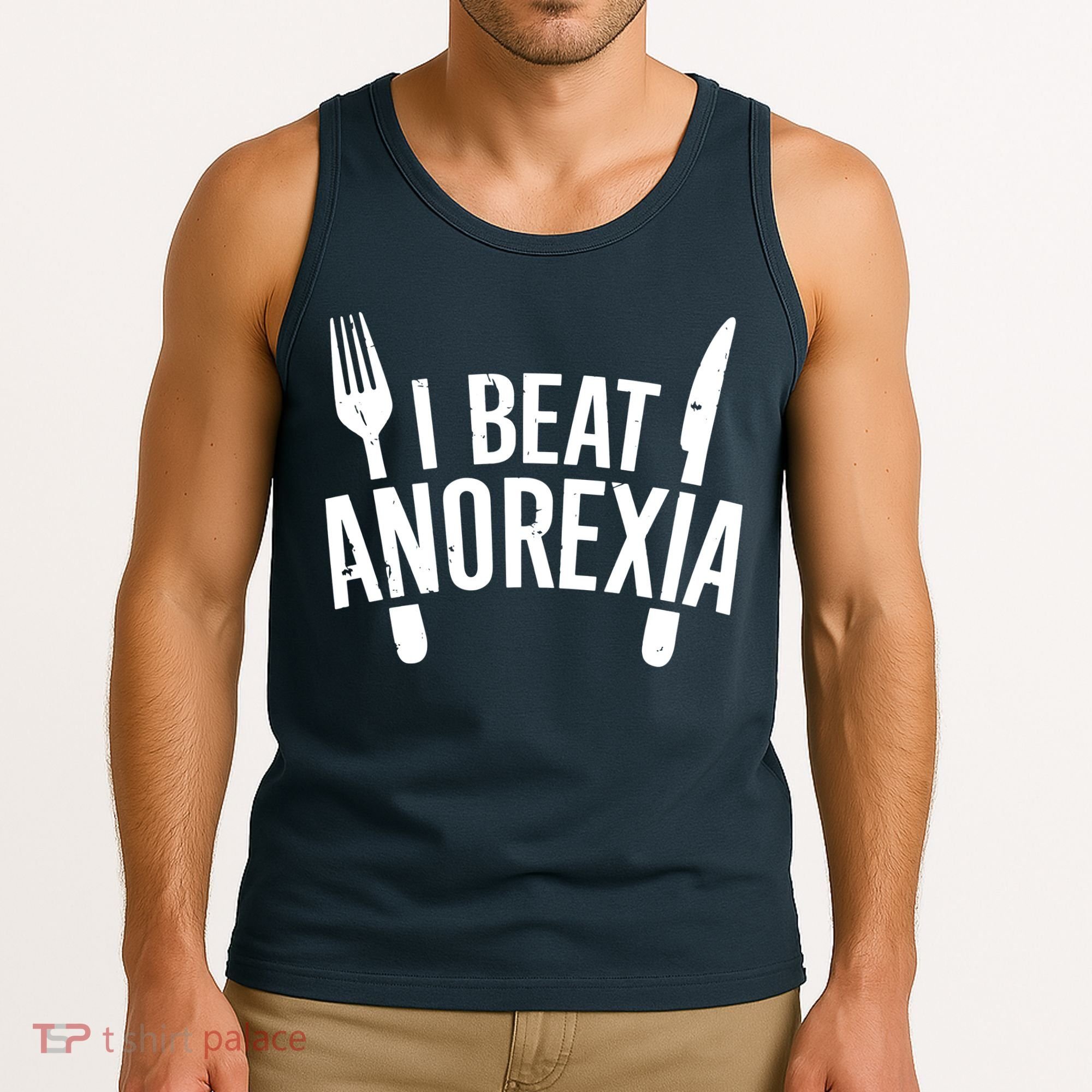 I Beat Anorexia Tank Top