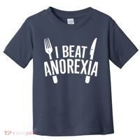 I Beat Anorexia Toddler T-Shirt thumb 0