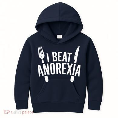 I Beat Anorexia Kids Hoodie