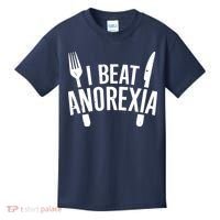 I Beat Anorexia Kids T-Shirt thumb 0
