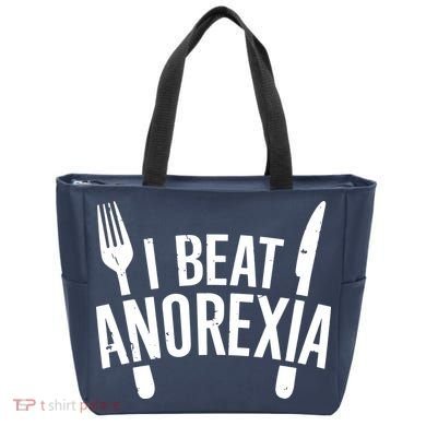 I Beat Anorexia Tote Bag