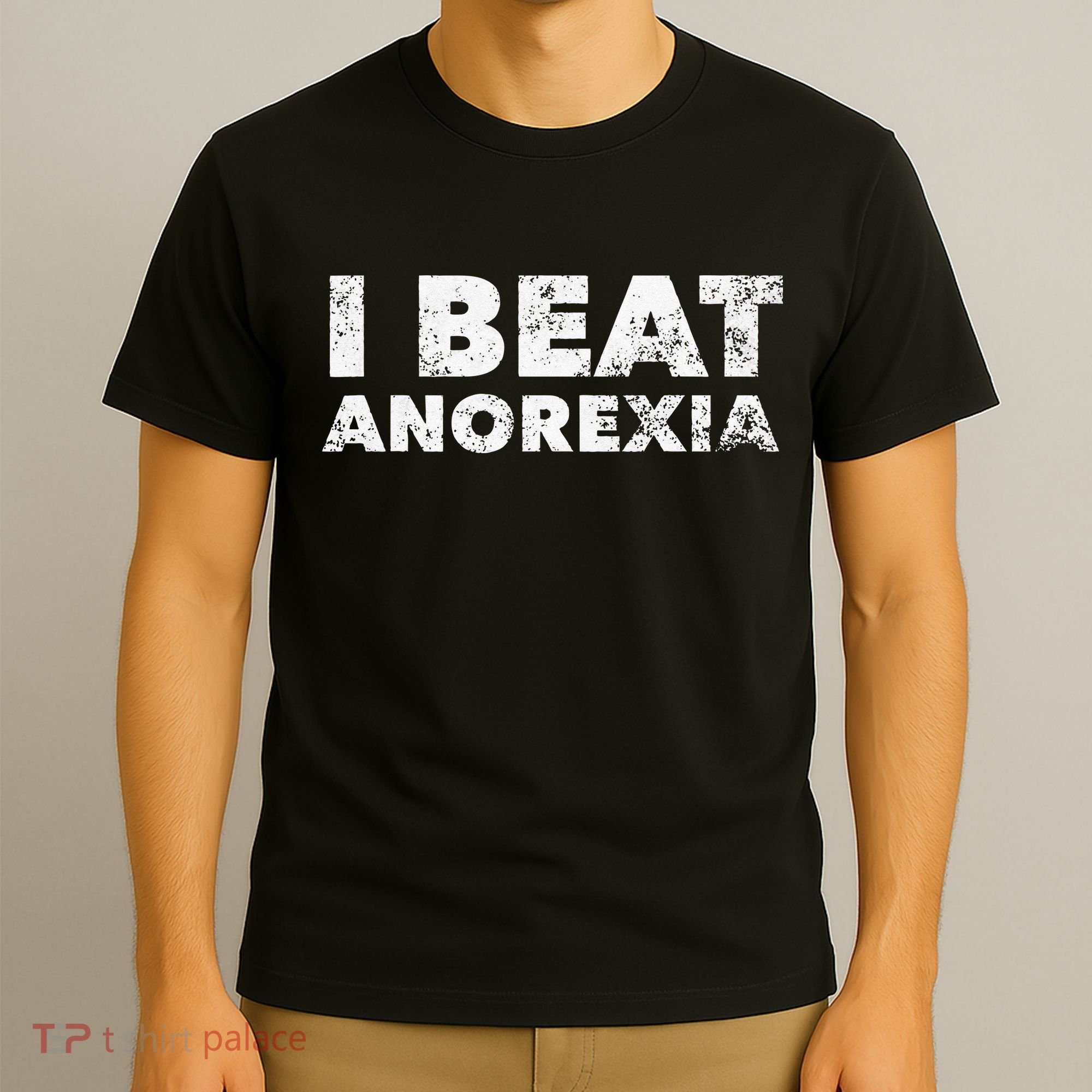 I Beat Anorexia Awareness T-Shirt
