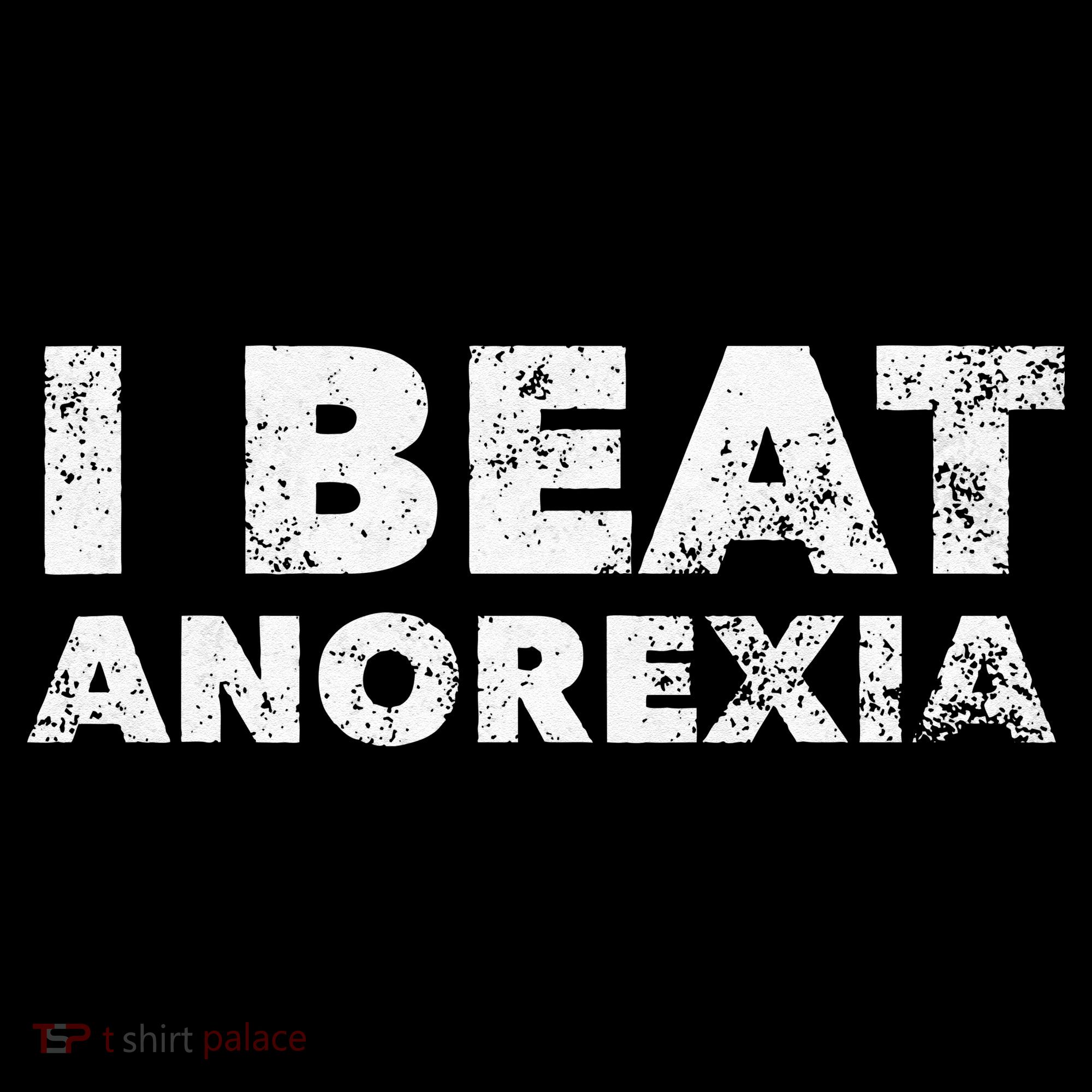 I Beat Anorexia Awareness T-Shirt