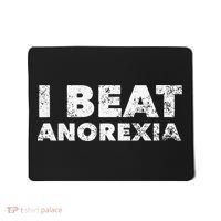 I Beat Anorexia Awareness Mousepad thumb 0