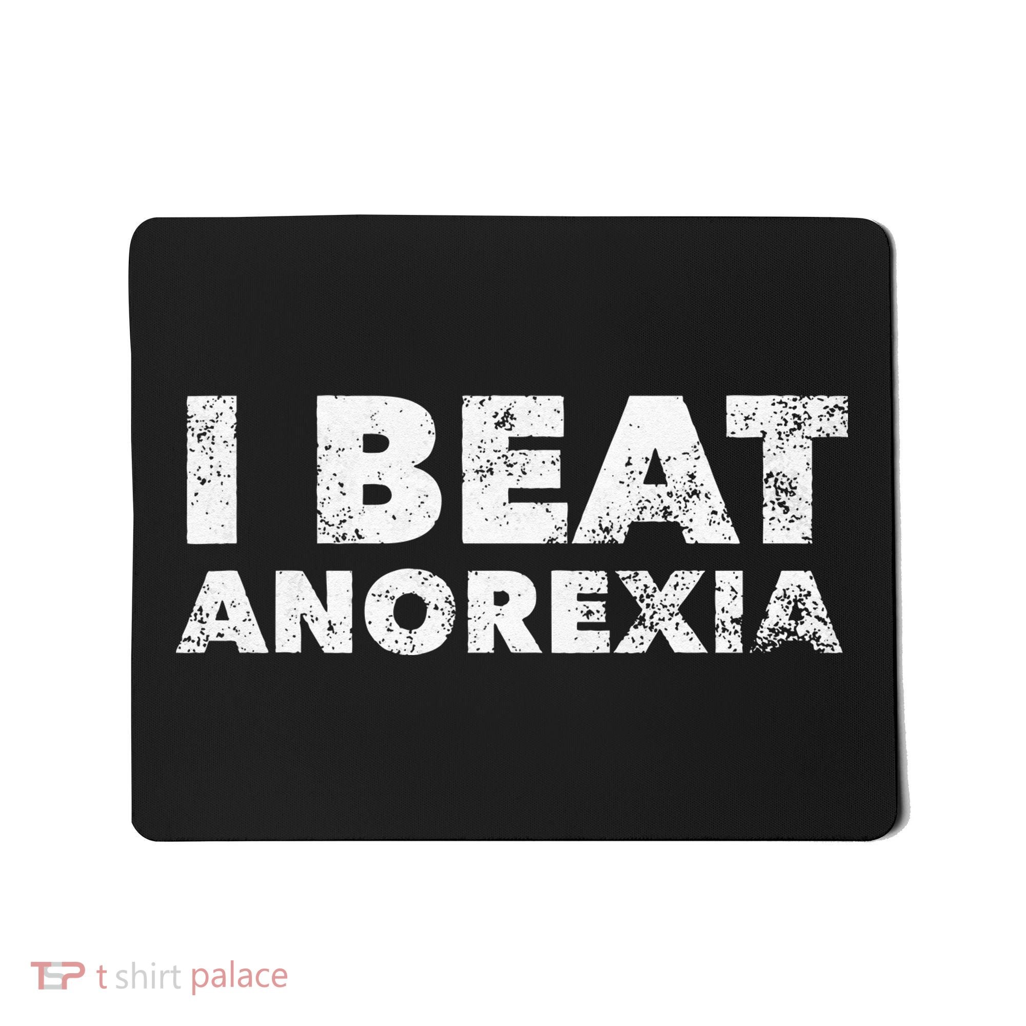 I Beat Anorexia Awareness Mousepad