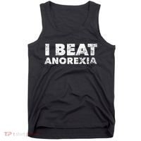 I Beat Anorexia Awareness Tank Top thumb 0