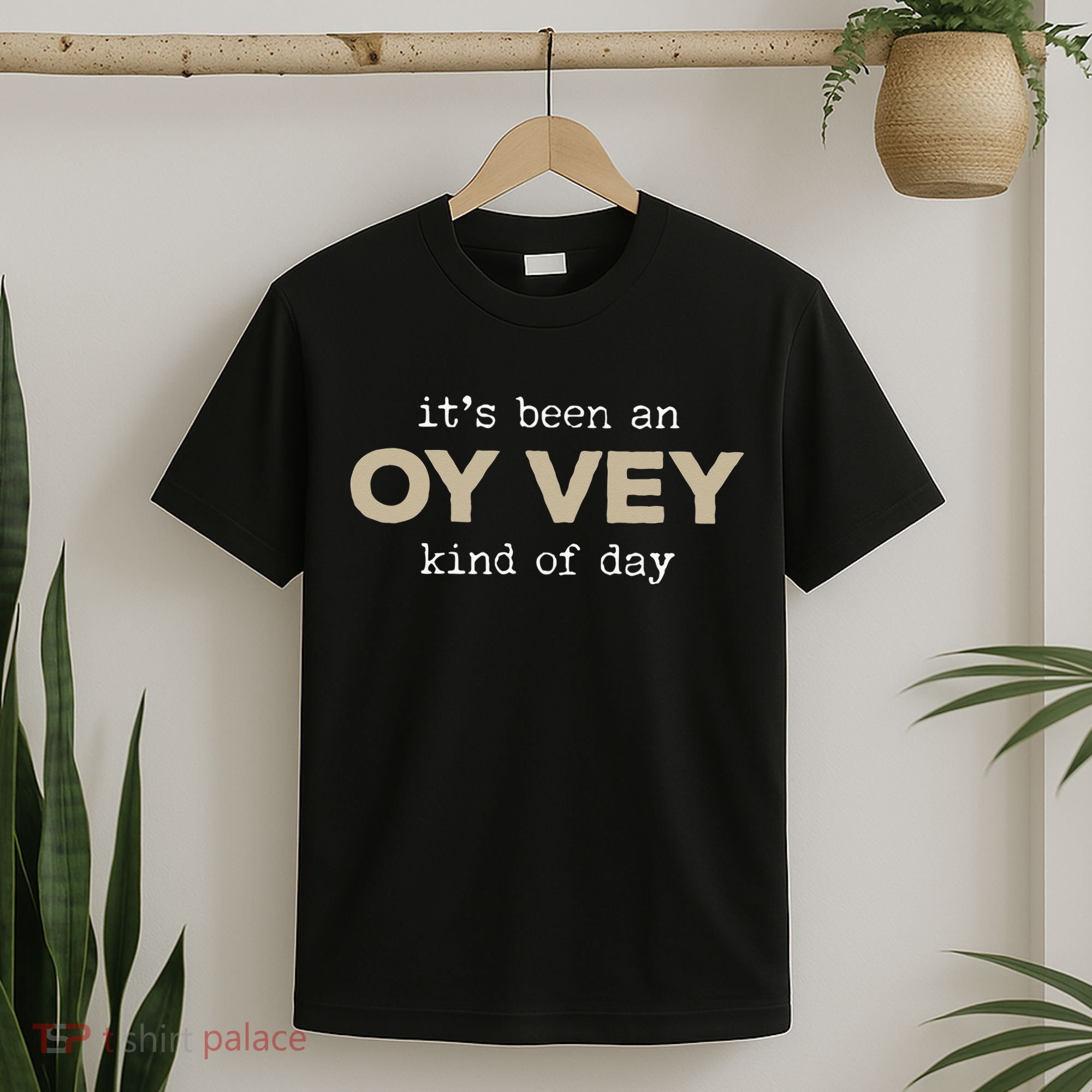 It's Been an Oy Vey Kind of Day Funny Yiddish Jewish Saying T-Shirt