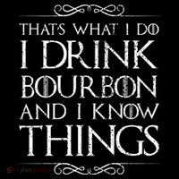 I Bourbon And I Know Things Cute Gift Women's Hoodie thumb 2