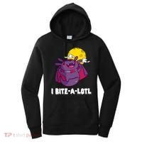 I Bite A Lot Axolotl Funny Halloween Vampire Women's Hoodie thumb 0