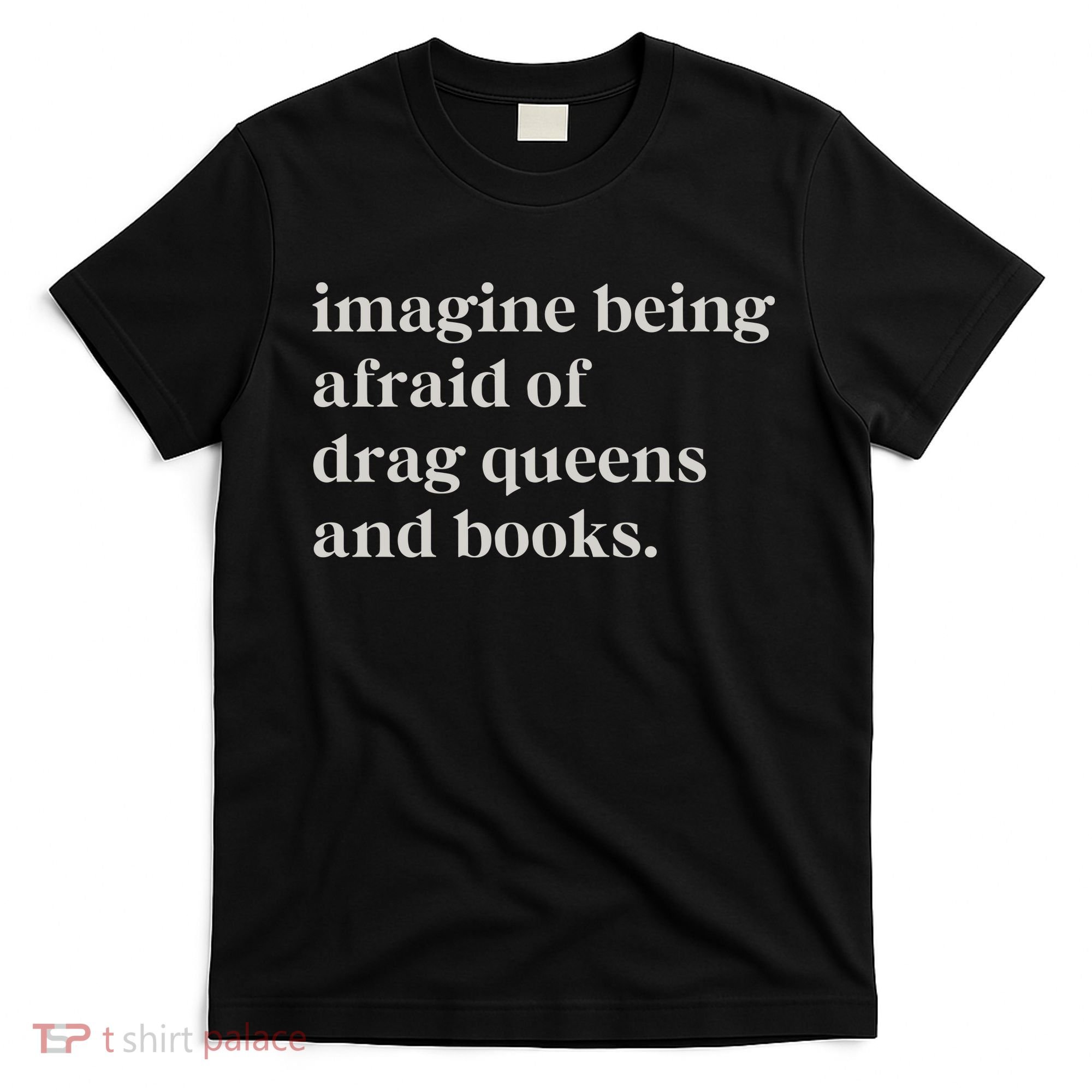 Imagine Being Afraid Of Drag Queens And Books T-Shirt