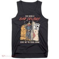 IVe Been A Bad Cowboy Send Me To Your Room Tank Top thumb 0