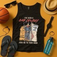 IVe Been A Bad Cowboy Send Me To Your Room Tank Top thumb 4