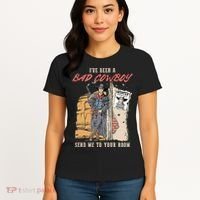 IVe Been A Bad Cowboy Send Me To Your Room Women's T-Shirt thumb 4