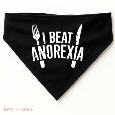 I Beat Anorexia USA-Made Doggie Bandana